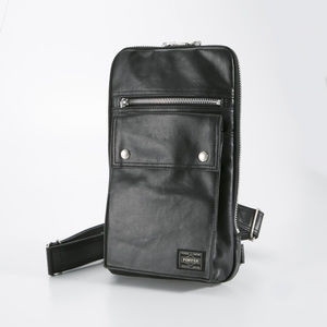 Porter Body Bag One Shoulder Houlder Black